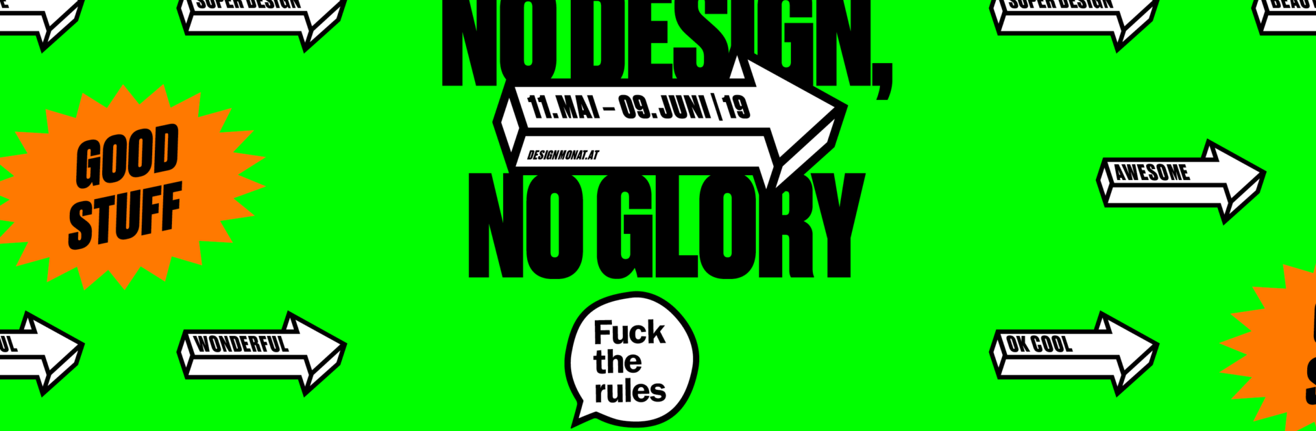 No Design, no Glory als Motto für den DMG19
