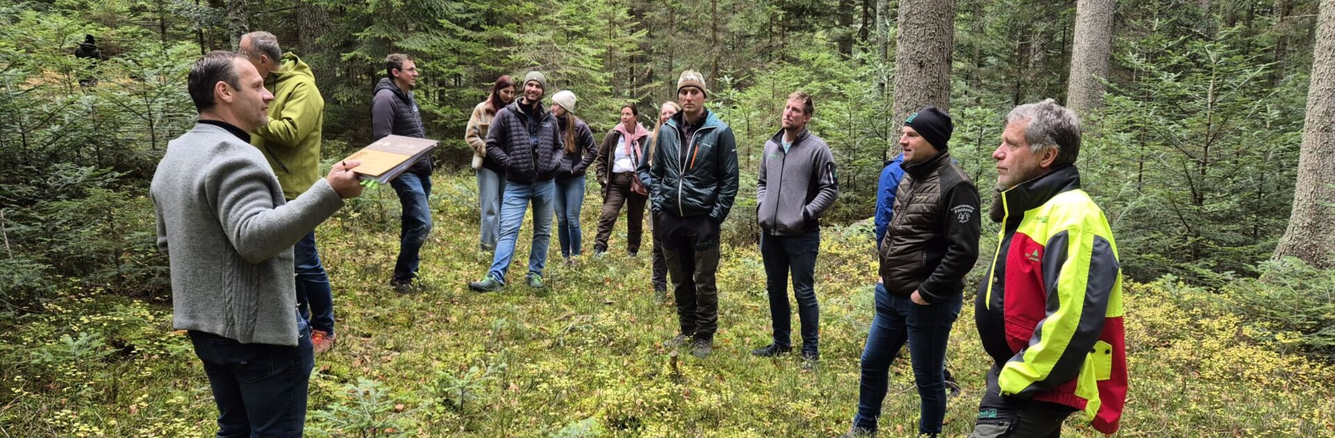 Besichtigung Pilotfläche Klugbauer ForForestInnovation